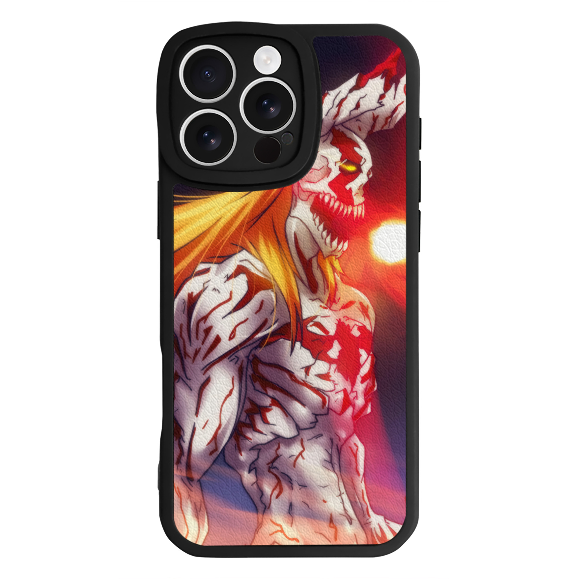 （画像用） ブリーチ BLEACH 【iPhone 16シリーズ対応】シリコンスマホケース（レザー調） 材質：シリコン